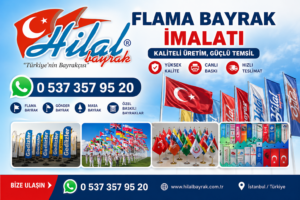 Hilal Bayrak, Bayrakçı, Bayrak İmalatı, Bayrak Satışı, Bayrak Firması, Şirket Bayrağı, Makam Bayrak,